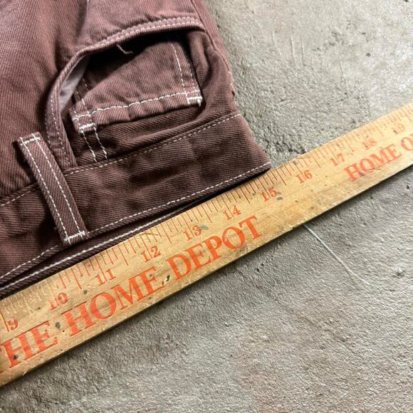 Mocha Brown Baggy Relaxed Fit Pants - Picture 6 of 8